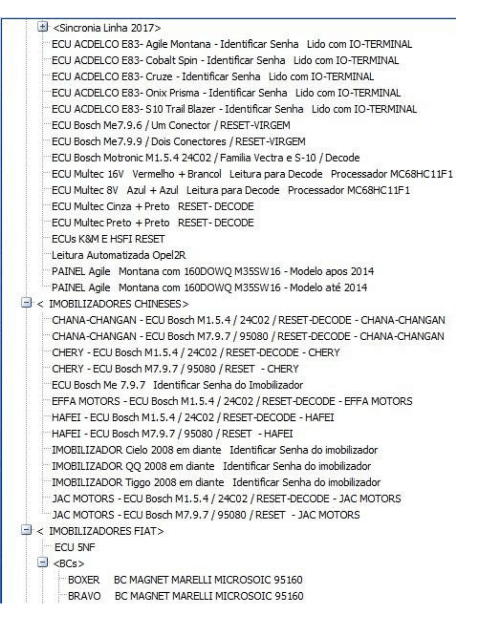 Conteúdo Script UPA-USB